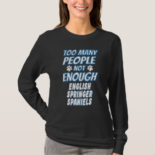 T-shirt Propriétaire de chien de race English Springer Spa