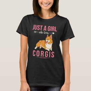 T-shirt Propriétaire de chien mignon Femmes Juste une fill