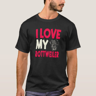 T-shirt Propriétaire de chien Rottweiler éleveurs de fourr