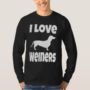 T-shirt Propriétaire de chien saucisse Dachshund Maman Pap