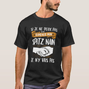 T-shirt Propriétaire De Chien Spitz Pour Femmes Hommes