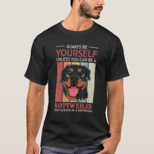 T-shirt Propriétaire de chiens de race Rottweiler Dit 6