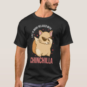 T-shirt Propriétaire de chinchilla de compagnie rongeur Vi