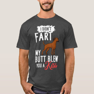 T-shirt Propriétaire de chiots de chien Rhodesian Ridgebac
