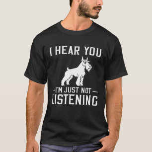 T-shirt Propriétaire de chiots de chien Schnauzer