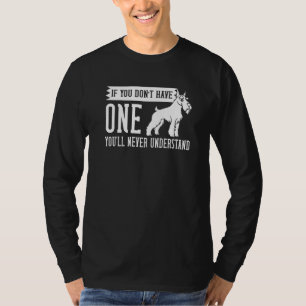 T-shirt Propriétaire de chiots de chien Schnauzer
