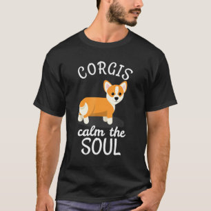 T-shirt Propriétaire de Corgi Aimer Corgis Calme L'Âme