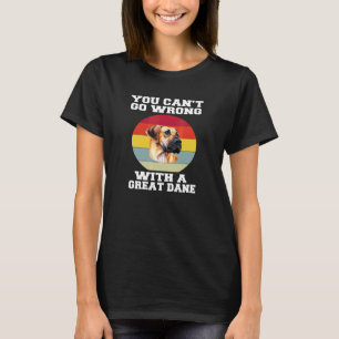 T-shirt Propriétaire de Dogue Allemand Vous Ne Pouvez Pas