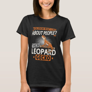 T-shirt Propriétaire de Gecko Léopard Reptile Lézard Léopa