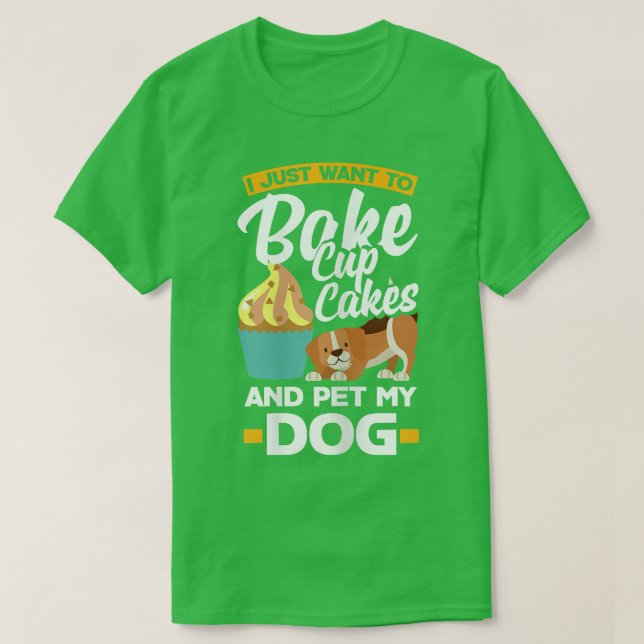 T-shirt Propriétaire de la boulangerie à gâteau pour femme (Design devant)