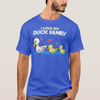 T-shirt Propriétaire de la famille de canard Lover mignonn