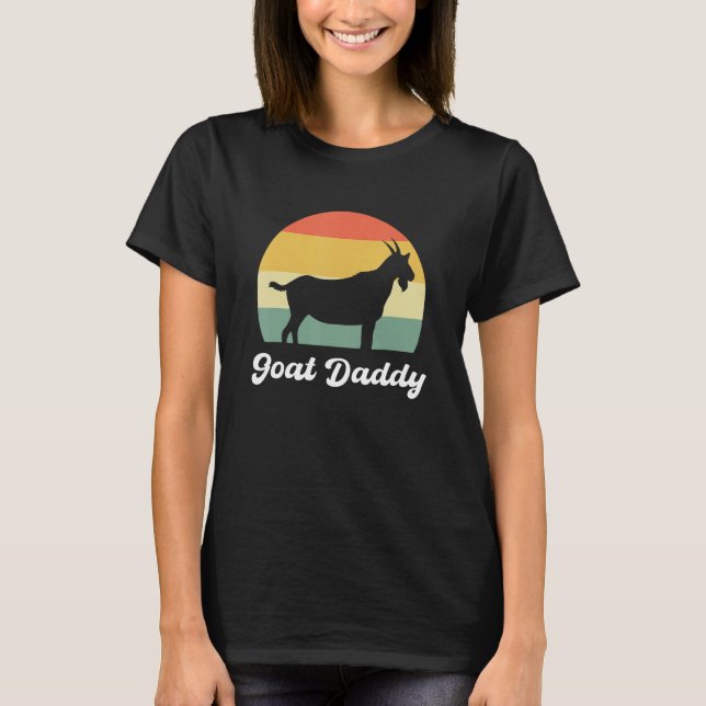 T-shirt Propriétaire de la ferme Goat Daddy (Devant)
