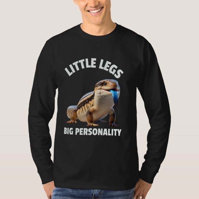 T-shirt Propriétaire de la langue bleue (Devant)