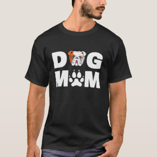 T-shirt Propriétaire de la maman de chien anglais Bulldog