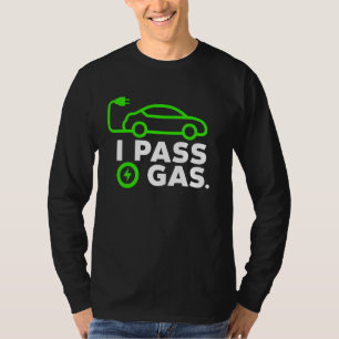 T-shirt Propriétaire de la voiture électrique EV I Pass Ga
