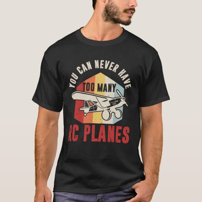 T-shirt Propriétaire de l'aéronef RC Funny Model Plane Pil (Devant)