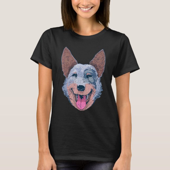 T-shirt Propriétaire de l'éleveur de chiens de bétail Aust (Devant)