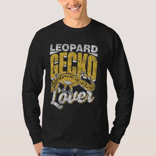 T-shirt Propriétaire de Leopard Gecko Geckos Lizard Leopar (Devant)