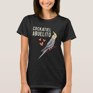 T-shirt Propriétaire de perroquet Cockatiel Abuelito Grand