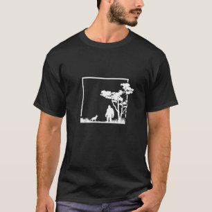 T-shirt Propriétaire de personne chien grand pied berger a