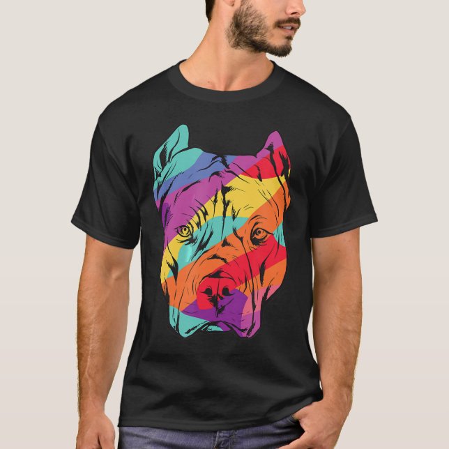 T-shirt Propriétaire de Pitbull Dog Pitbull (Devant)