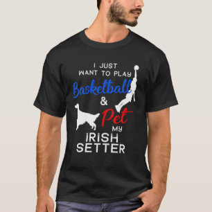 T-shirt Propriétaire de Setter Irlandais Amoureux de Baske