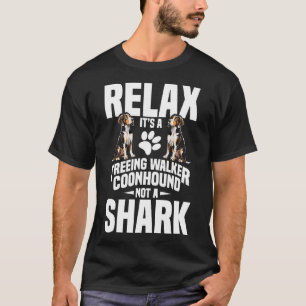 T-shirt Propriétaire de Treeing Walker Coonhound Chiot Se 