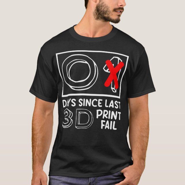 T-shirt Propriétaire d'entreprise de service d'impression  (Devant)
