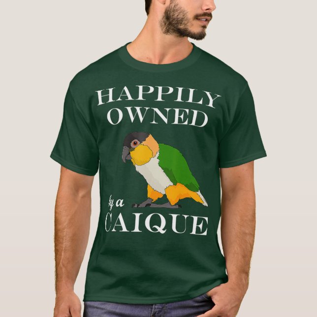 T-shirt Propriétaire Drôle De Perroquet Propriétaire D'Un  (Devant)