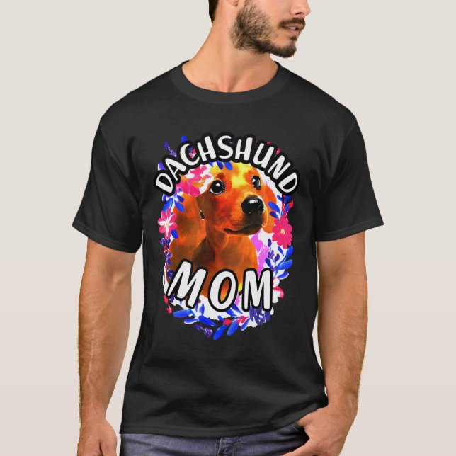 T-shirt Propriétaire du chien Dachshund (Devant)