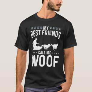 T-shirt Propriétaire du chien de chasse de l'Alaska traîne