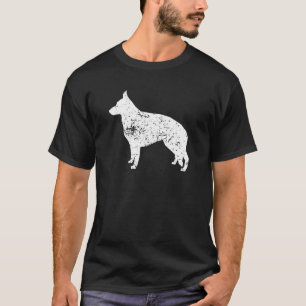 T-shirt Propriétaire du chien Silhouette Shepherd allemand