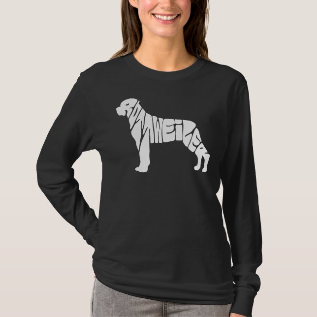 T-shirt Propriétaire du Cool Rottweiler (Devant)