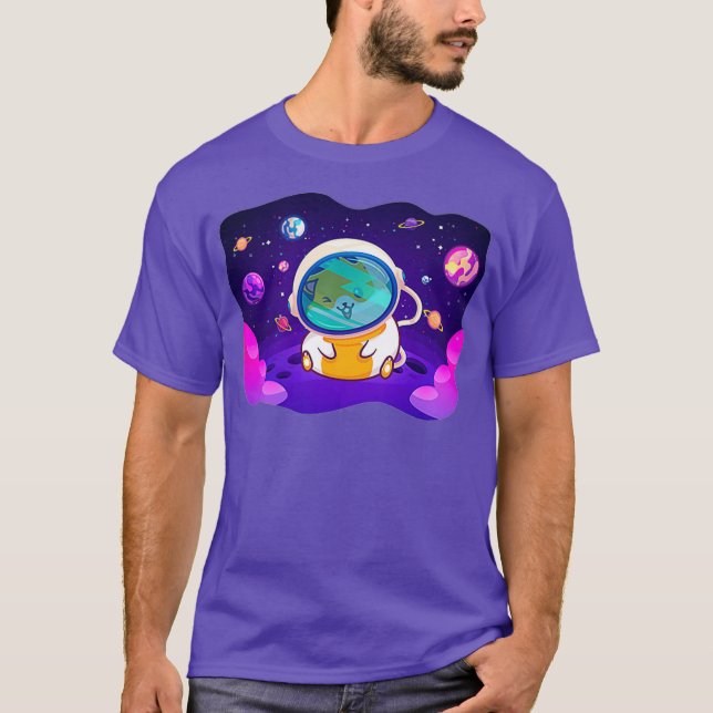 T-shirt Propriétaire du hamster Astro Hamster (Devant)
