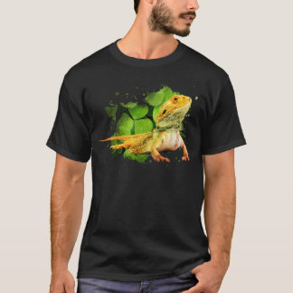 T-shirt Propriétaire du reptile de dragon à poitrine