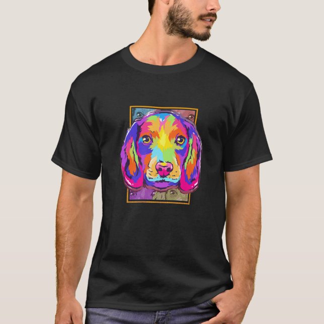 T-shirt Propriétaire d'un chien Beagle Amoureux des chiens (Devant)