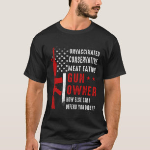 T-shirt Propriétaire d'un pistolet à viande conservateur n