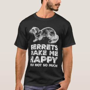 T-shirt Propriétaire Ferret Funny Ferre Maman Femme Fille