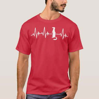 T-shirt Propriétaire Fière De Heartbeat Ferret