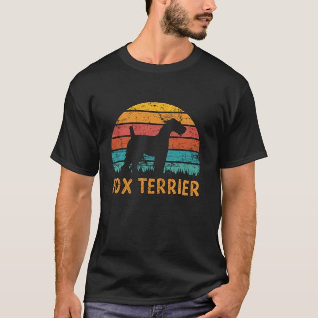 T-shirt Propriétaire Fox Terrier Fox Terrier Lover Fox Ter (Devant)