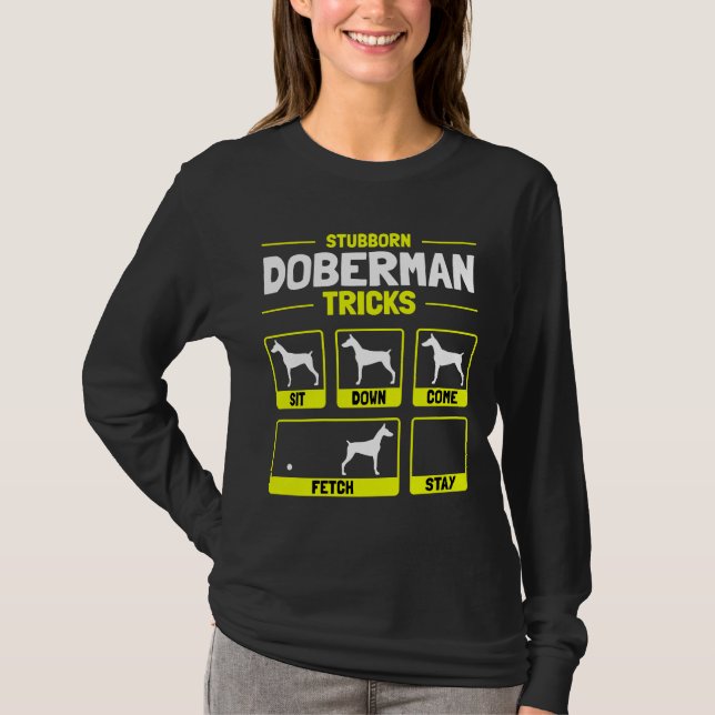 T-shirt Propriétaire Hilarious Doberman Dog (Devant)