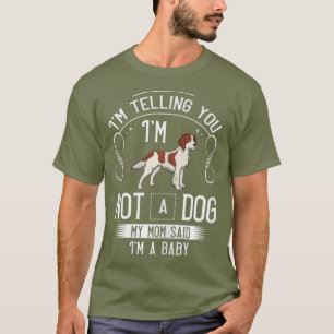 T-shirt Propriétaire Irlandais Des Chiens De Chien Rouge E