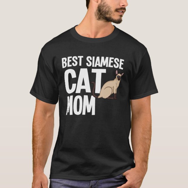 T-shirt Propriétaire Siamese Chat Kitten (Devant)