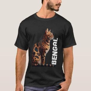 T-shirt Propriétaires de chat Bengal Amoureux de chat Beng