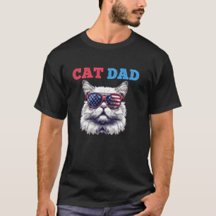 T-shirt Propriétaires de chats CAT PÈRE Persans Amérique P