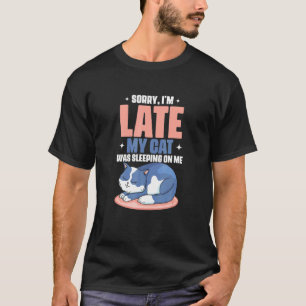 T-shirt Propriétaires de chats humoristiques Déclaration F