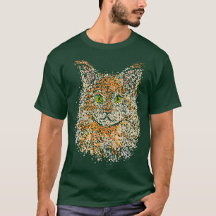 T-shirt Propriétaires de chats Waldkatz Maine Coon Chats 2