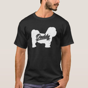 T-shirt Propriétaires de chien Lhapa mâle Papa pères de Lh