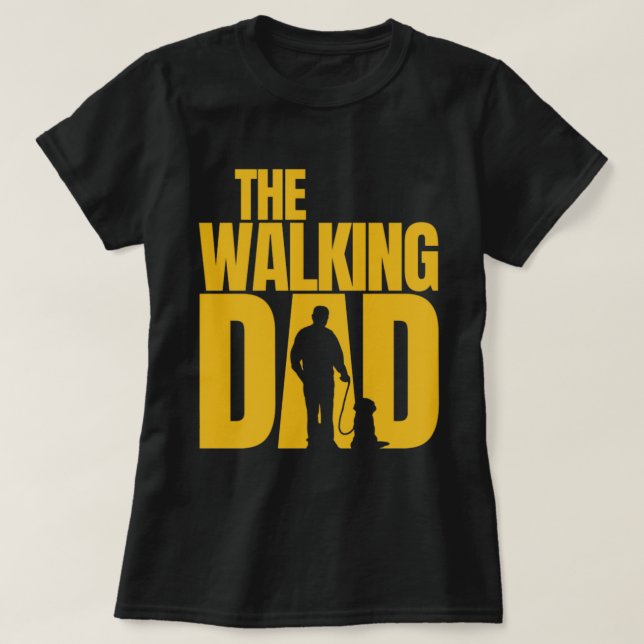 T-shirt Propriétaires de chiens de laboratoire père de chi (Design devant)