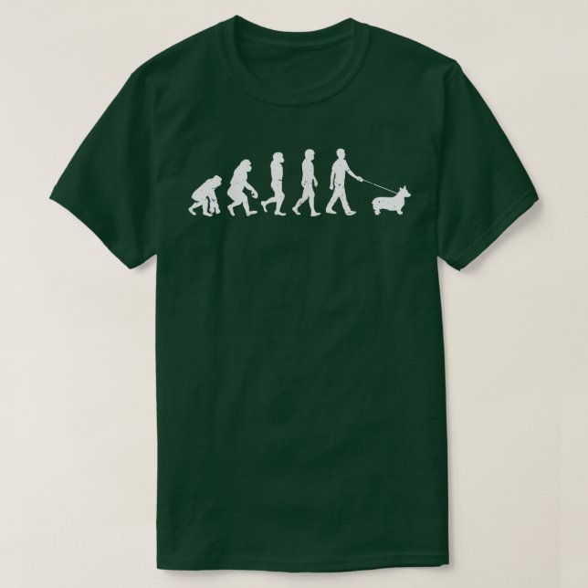 T-shirt Propriétaires de chiens Race de chien Évolution Co (Design devant)